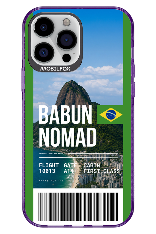 BABUN NOMAD (fly ticket) 2.0 - Apple iPhone 13 Pro Max
