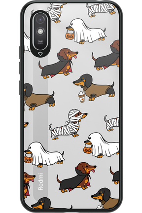 Scary Dachshund (Transparent) - Xiaomi Redmi 9A