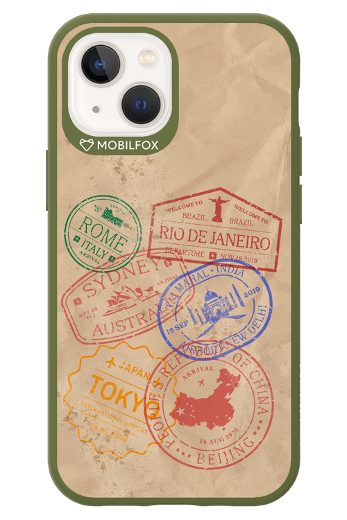 Travel Stamps 2.0 - Apple iPhone 13 Mini