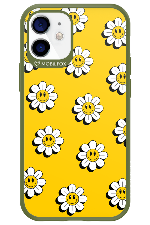 Smiley Flowers - Apple iPhone 12 Mini