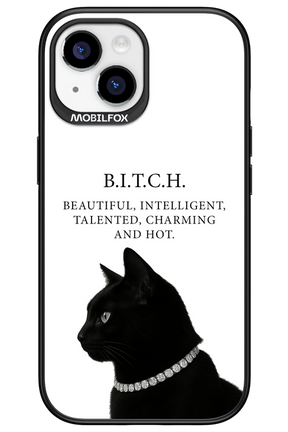 B. i. t. c. h. - Apple iPhone 15