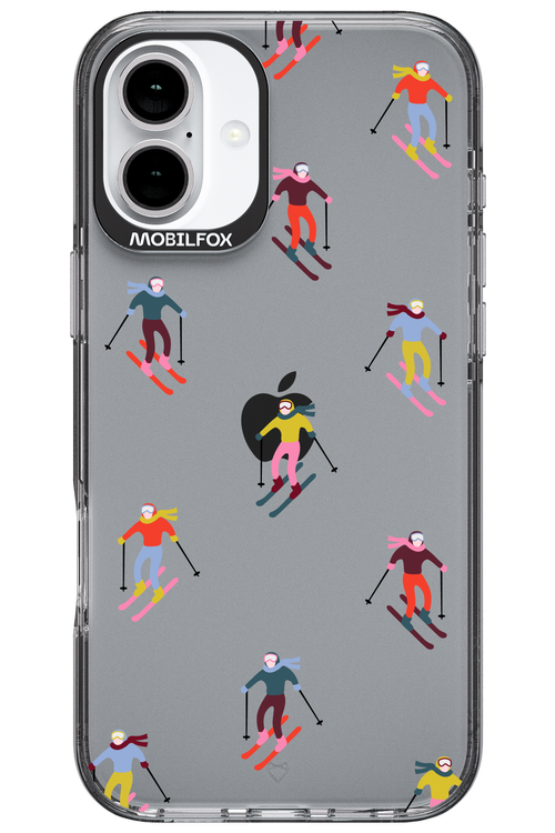 Snow Motion (Transparent) - Apple iPhone 16 Plus