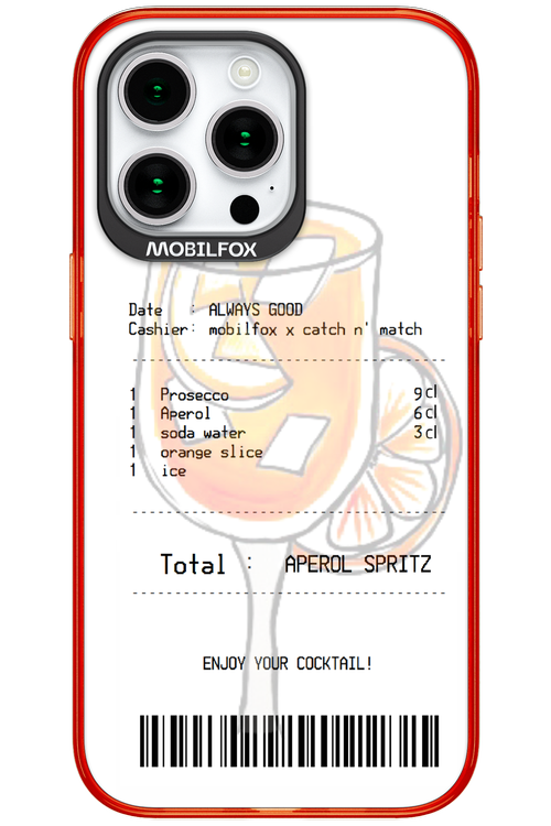aperol spritz cocktail - Apple iPhone 15 Pro Max