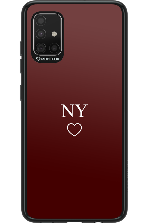NY Burgundia 2.0 - Samsung Galaxy A51