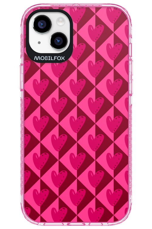 Holiday Heartss - Apple iPhone 14 Plus