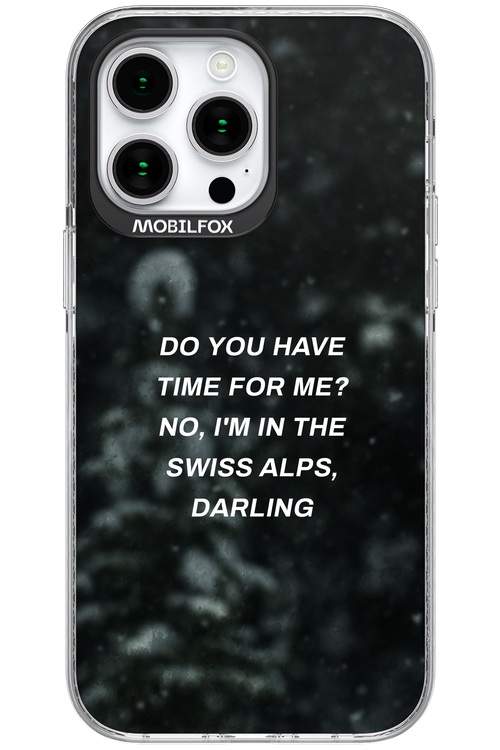 Swiss Alps - Apple iPhone 15 Pro Max