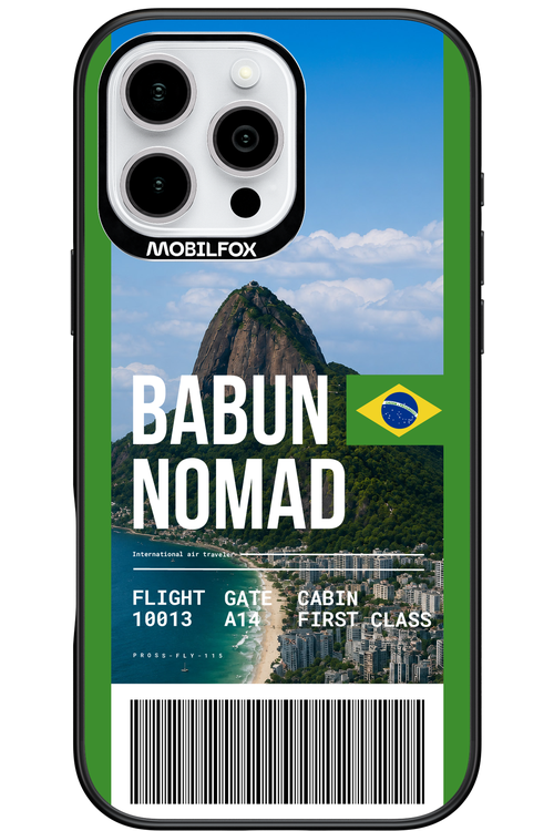 BABUN NOMAD (fly ticket) 2.0 - Apple iPhone 16 Pro Max