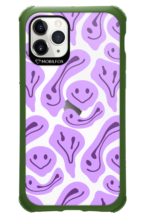 Fluid Smiley Purple - Apple iPhone 11 Pro