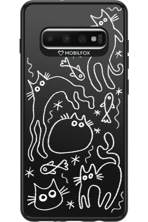 CHALK_CATS - Samsung Galaxy S10+