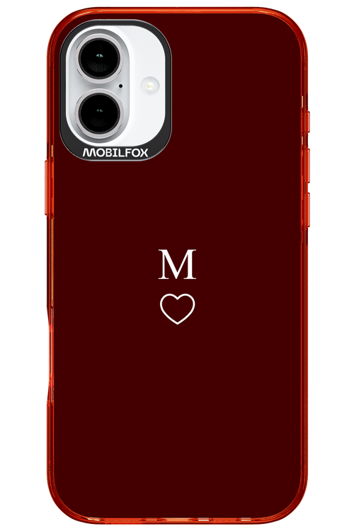 M Burgundia 2.0 - Apple iPhone 16 Plus