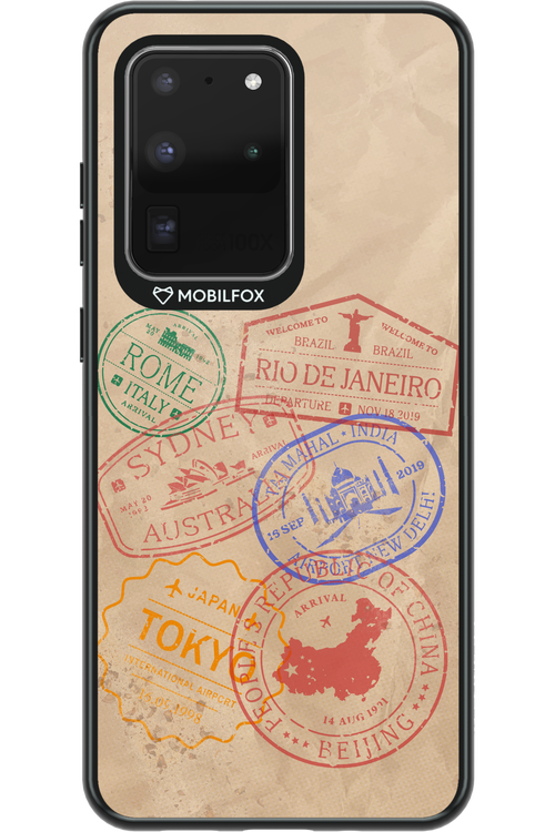 Travel Stamps 2.0 - Samsung Galaxy S20 Ultra 5G