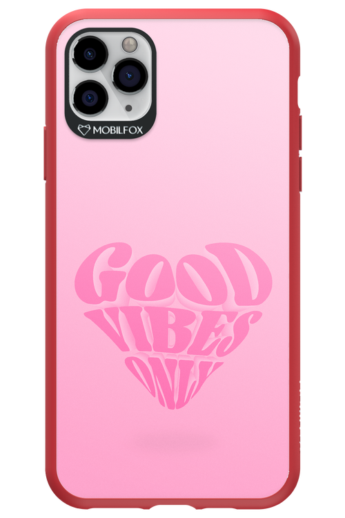 Good Vibes Heart - Apple iPhone 11 Pro Max