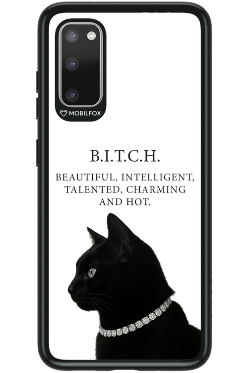 B. i. t. c. h. - Samsung Galaxy S20