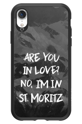 I'm in St. Moritz - Apple iPhone XR