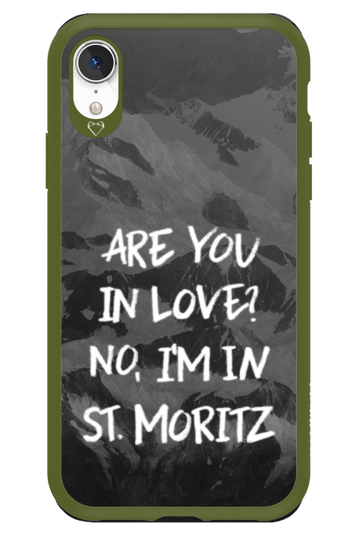 I'm in St. Moritz - Apple iPhone XR