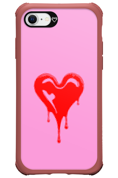 Heart Pink - Apple iPhone 7