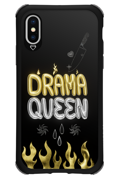 Drama Queen Black - Apple iPhone XS