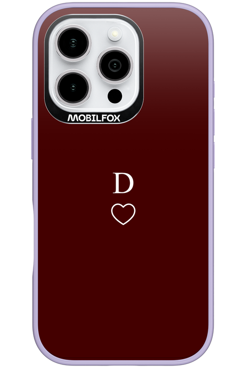 D Burgundia 2.0 - Apple iPhone 16 Pro