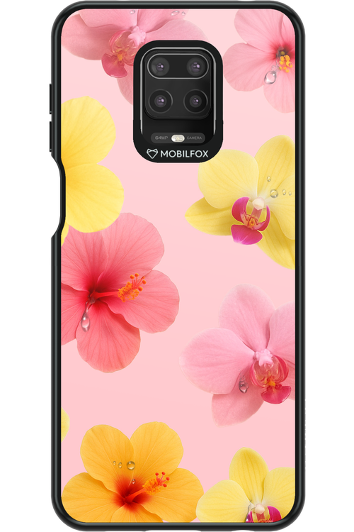 Sunset Flowers - Xiaomi Redmi Note 9 Pro