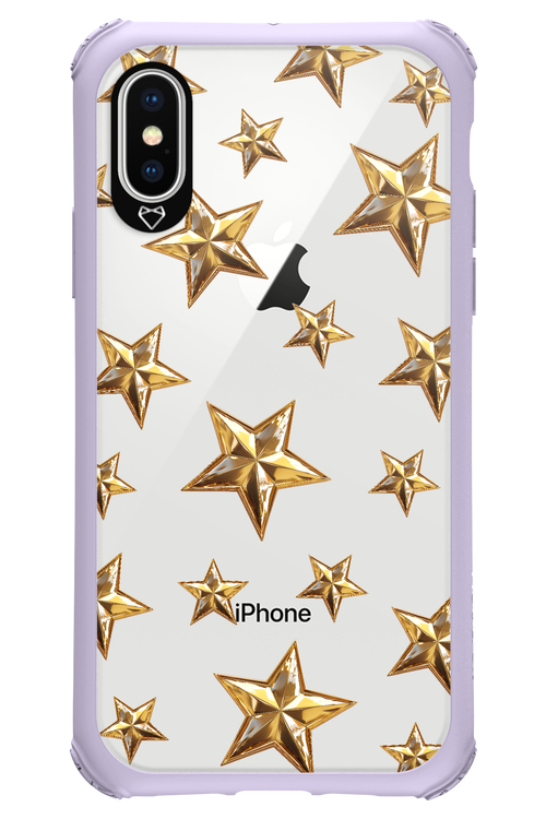 Gold Stars - Apple iPhone X