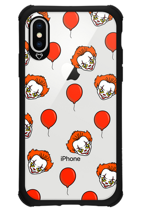 Mystery Clown (Transparent) - Apple iPhone X