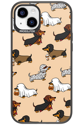 Scary Dachshund - Apple iPhone 15 Plus