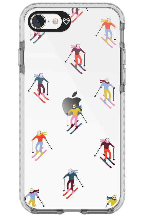 Snow Motion (Transparent) - Apple iPhone SE 2022