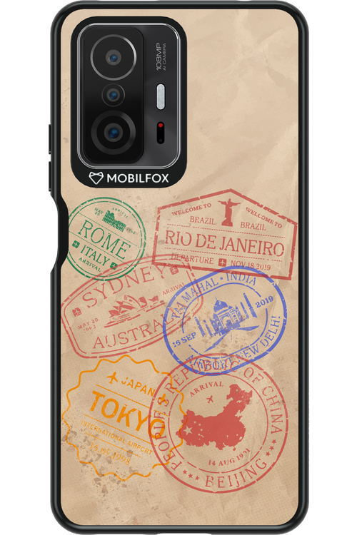 Travel Stamps 2.0 - Xiaomi Mi 11T Pro