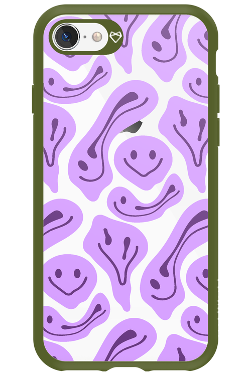 Fluid Smiley Purple - Apple iPhone 8