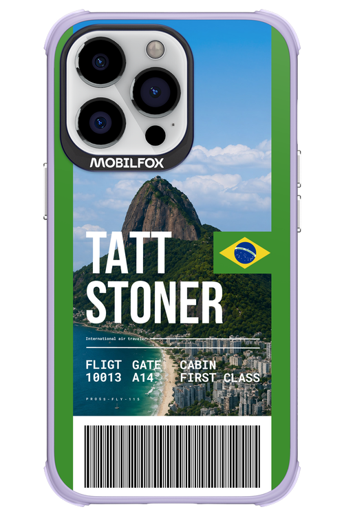 TATT STONER (fly ticket) 2.0 - Apple iPhone 13 Pro