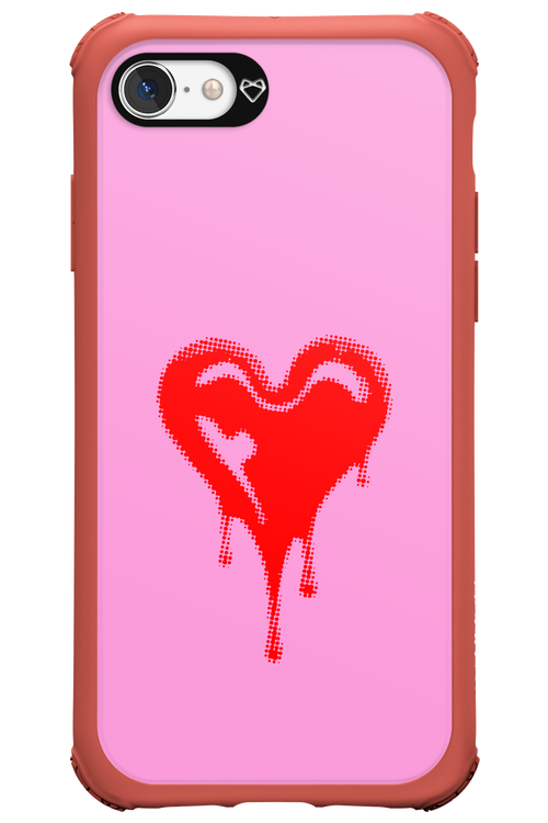 Heart Pink - Apple iPhone 7