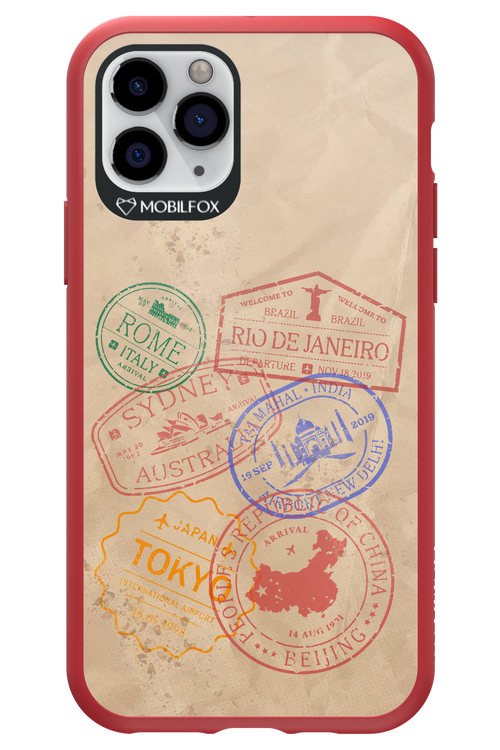 Travel Stamps 2.0 - Apple iPhone 11 Pro
