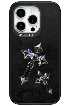 Chrome Crosses - Apple iPhone 15 Pro