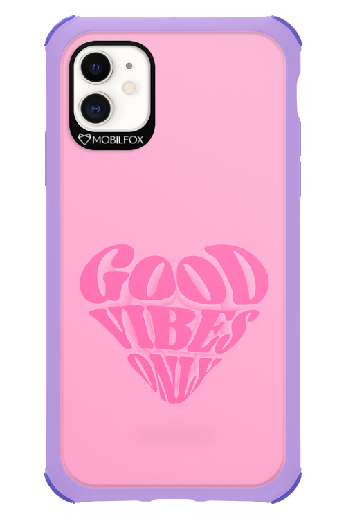 Good Vibes Heart - Apple iPhone 11