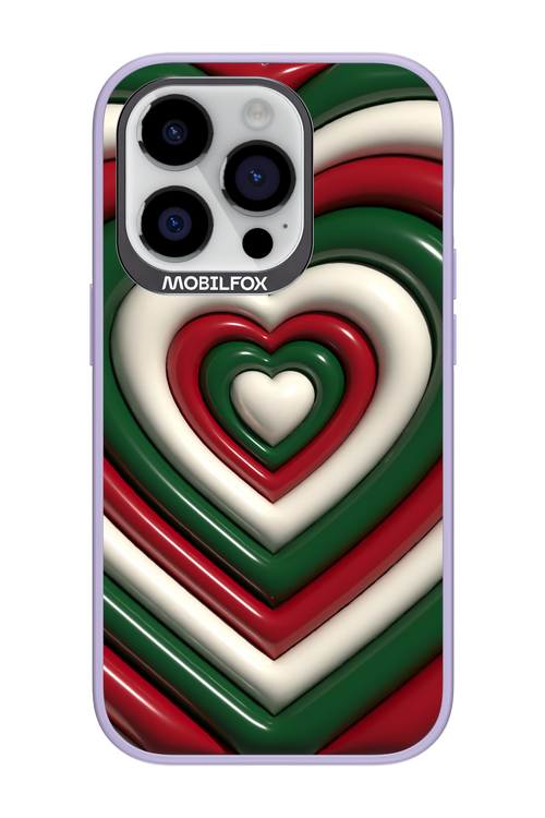 XMAS Hearts - Apple iPhone 14 Pro