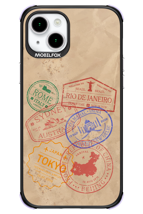 Travel Stamps 2.0 - Apple iPhone 15 Plus