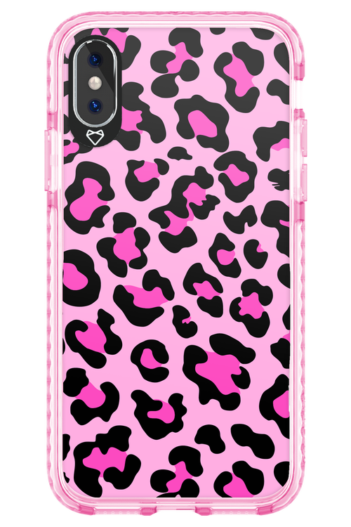 PINK LEOPARD - Apple iPhone X