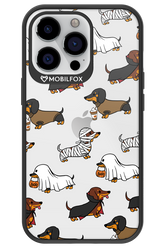 Scary Dachshund (Transparent) - Apple iPhone 13 Pro