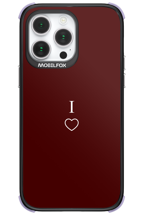 I Burgundia 2.0 - Apple iPhone 14 Pro Max