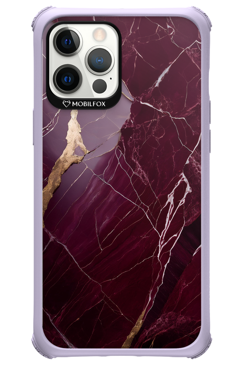 Burgundy Marble - Apple iPhone 12 Pro Max