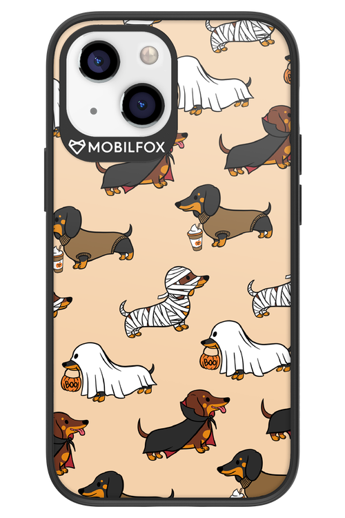 Scary Dachshund - Apple iPhone 13 Mini