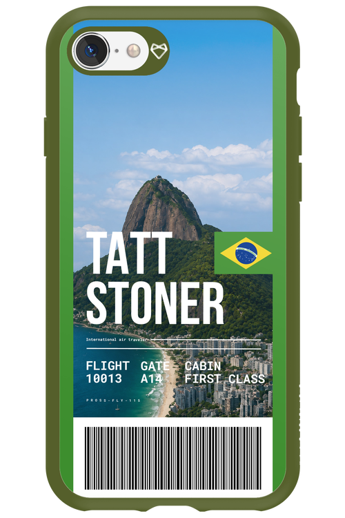 TATT STONER (fly ticket) 2.0 - Apple iPhone 8