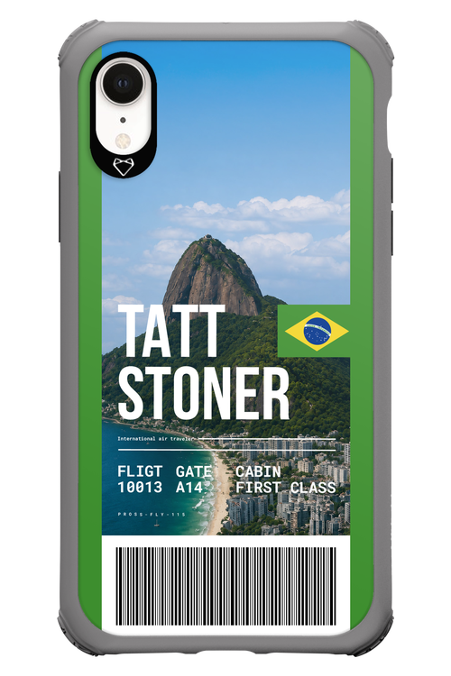 TATT STONER (fly ticket) 2.0 - Apple iPhone XR