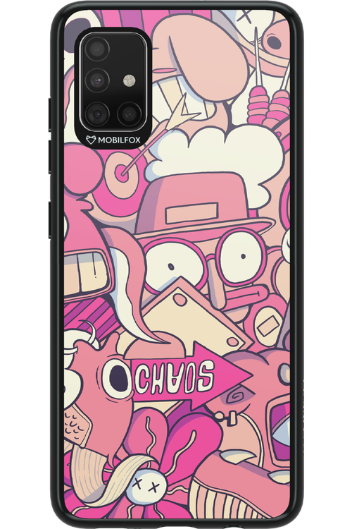 Coral Chaos - Samsung Galaxy A51