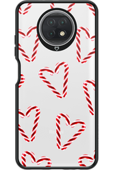 Candy Cane Hearts - Xiaomi Redmi Note 9T 5G