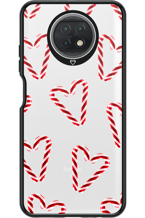 Candy Cane Hearts - Xiaomi Redmi Note 9T 5G