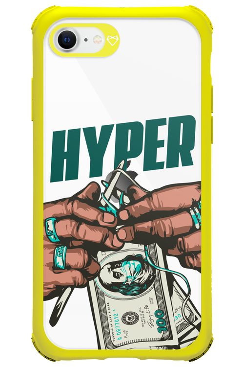 KNIT Transparent - Apple iPhone SE 2020