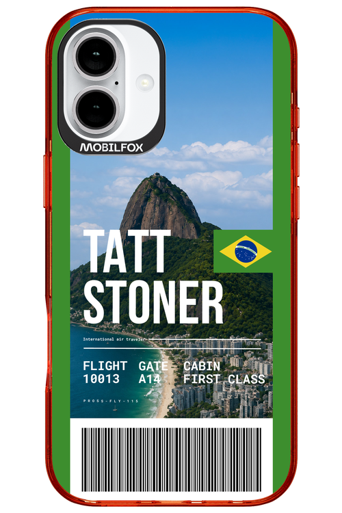 TATT STONER (fly ticket) 2.0 - Apple iPhone 16 Plus