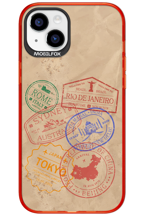 Travel Stamps 2.0 - Apple iPhone 15 Plus