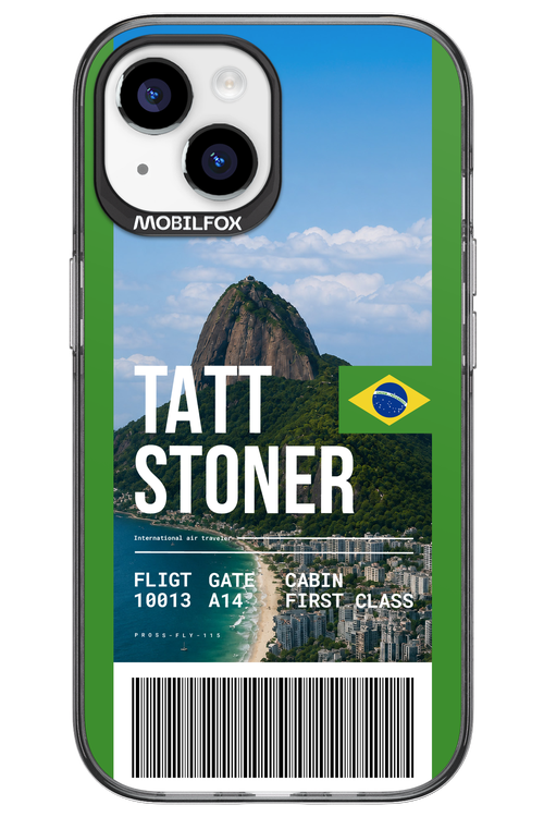 TATT STONER (fly ticket) 2.0 - Apple iPhone 15